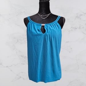 Women's large Aqua Green turquoise tankini